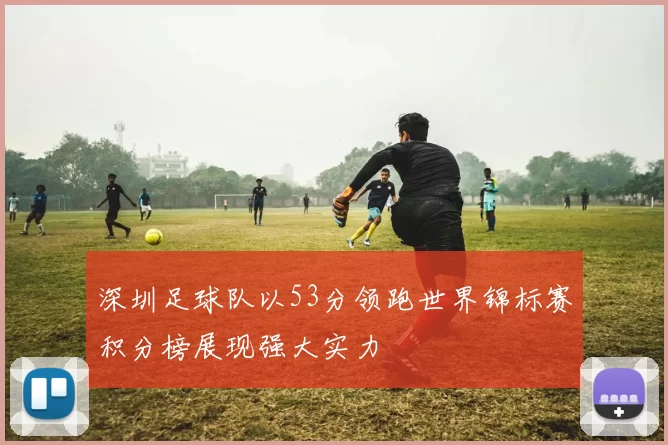 深圳足球队以53分领跑世界锦标赛积分榜展现强大实力