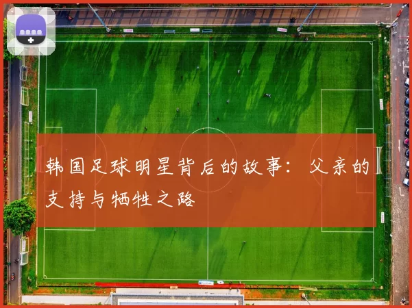 韩国足球明星背后的故事：父亲的支持与牺牲之路