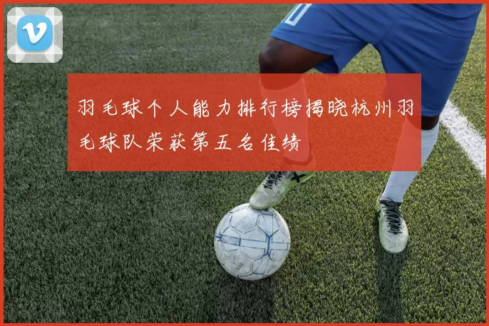 羽毛球个人能力排行榜揭晓杭州羽毛球队荣获第五名佳绩