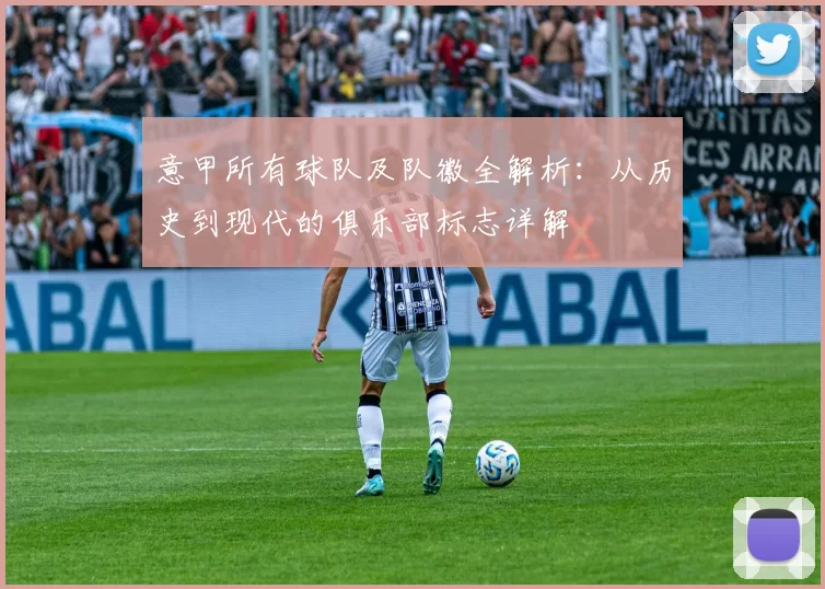 意甲所有球队及队徽全解析：从历史到现代的俱乐部标志详解