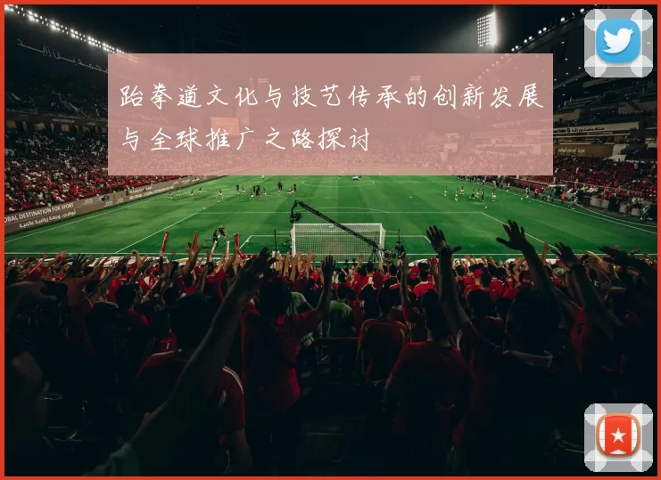 跆拳道文化与技艺传承的创新发展与全球推广之路探讨
