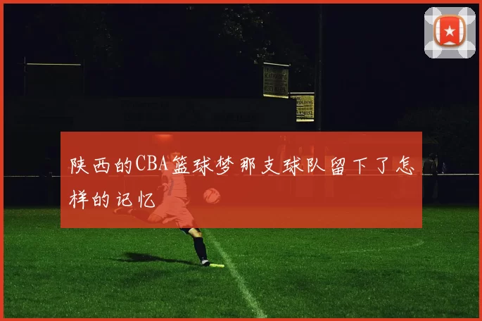 陕西的CBA篮球梦那支球队留下了怎样的记忆